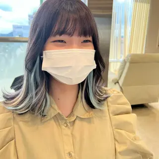 ミディアム 似合わせ.ﾍｱｾｯﾄ 得意🌹井上美沙のヘアスタイル