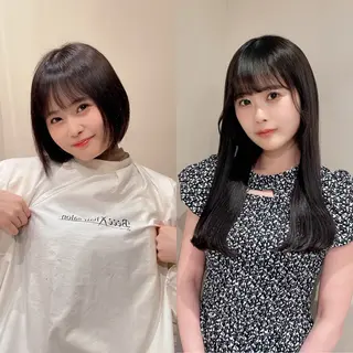 ロング カラー 🦋美髪／エクステ 🦋アベイクミのヘアスタイル