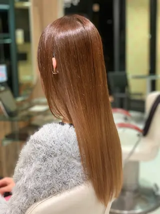 ロング 杉本 由貴のヘアスタイル