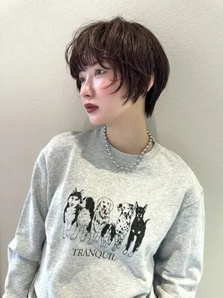 ショート カラー kako　ショート ボブのヘアスタイル