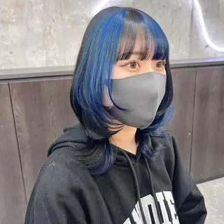 セミロング 韓国ヘア /男女❄️ 細江 美紅のヘアスタイル