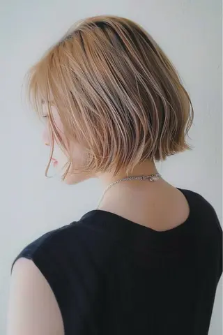 ショート カラー lana hair 新宿/髪質改善/韓国のヘアスタイル