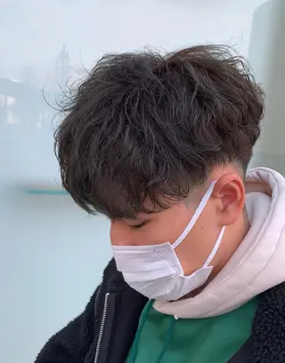 カラー メンズ メンズパーマ/ 新潟駅/佐藤裕のヘアスタイル