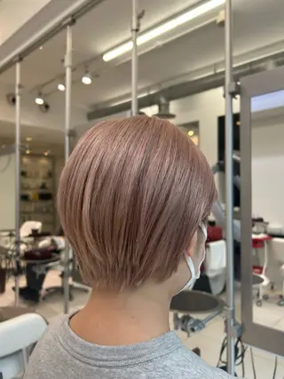 ショート RENJISHI  omotesando所属・🌈🧡ヤマダ ヒロナ🌈🧡のヘアスタイル