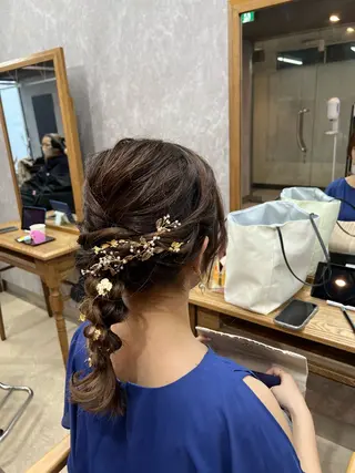 ヘアアレンジ men's&ladys J'sGrace【メンズアンドレディース ジェイズグレイス】所属・🌻J'sGrace /JUMA🌻のヘアスタイル