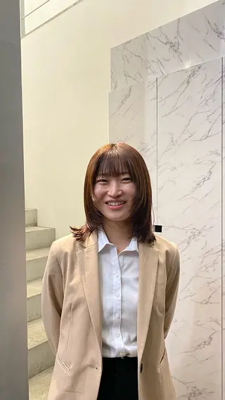 ミディアム マツザキ マナトのヘアスタイル
