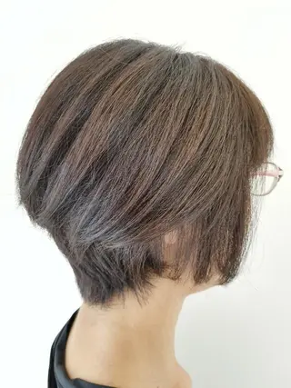 ショート カラー 髪質改善/ハイライト 小林秀樹のヘアスタイル