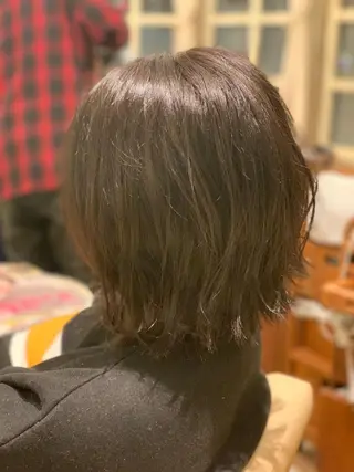 ショート カラー 韓国風レイヤーカット 🇰🇷❕モカのヘアスタイル