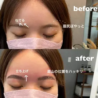 パーマ マツエク・マツパ AIRYVEIL所属・Uehara Tomomiの眉毛・アイブロウイメージ