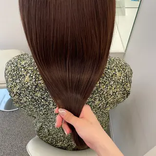 セミロング GO TODAY SHAiRE SALON岡山所属・Sana/ 耳ツボ/インナーのヘアスタイル