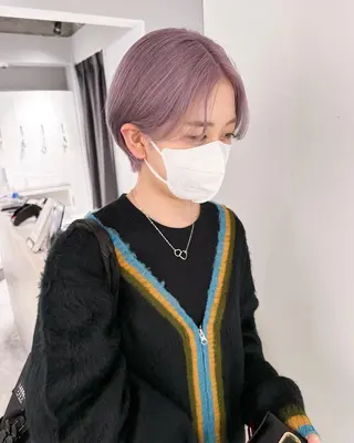 カラー 髪質改善 Noe心斎橋店のヘアスタイル