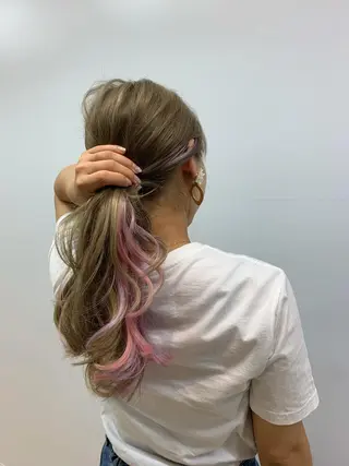 ロング 髪質改善/縮毛矯正 ツヤ髪🩷さつきのヘアスタイル