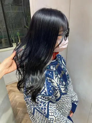 ロング もり まりものヘアスタイル