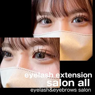 マツエク・マツパ salon all所属・salon allのマツエク・マツパデザイン