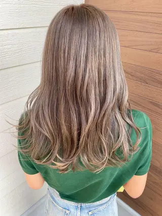 セミロング カラー Matsubara asuka  ☪︎のヘアスタイル