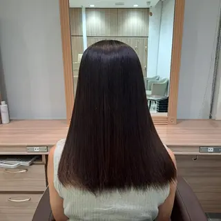 パーマ ロング 極艶縮毛／髪質改善／ 内田こうたのヘアスタイル