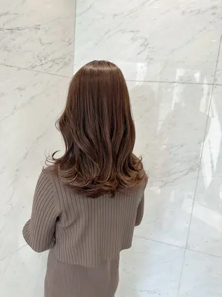 ミディアム カラー Bei Licoldo.Atole【ベイ リコルド アトリ】所属・古田 昂也のヘアスタイル