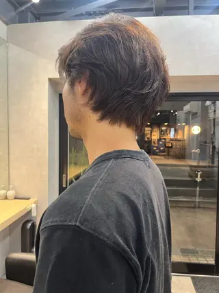 ショート カラー メンズ サノ アオイのヘアスタイル