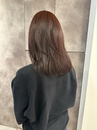 ミディアム カラー lelu所属・lelu / 佐々木のヘアスタイル