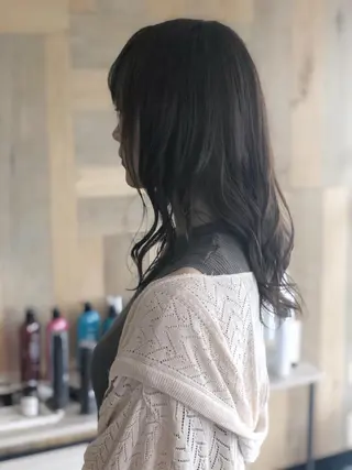 ロング カラー 柿本拓【全席完全個室 ログネオン】のヘアスタイル