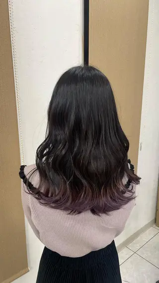 カラー 天王寺 hinataのヘアスタイル