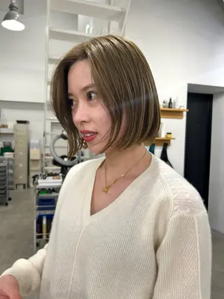 ショート カラー nishihama nanaのヘアスタイル