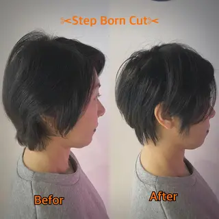 ショート studioα＋所属・やまぐち としお【日暮里】のヘアスタイル