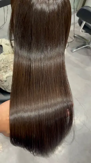 ロング カラー パーマ 🌈艶髪/髪質改善 新宿itouのヘアスタイル