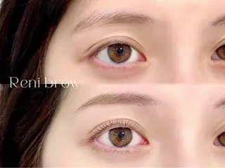 マツエク・マツパ Reni　brow ナカタニのマツエク・マツパデザイン