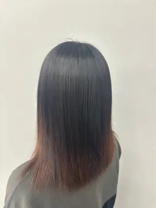 セミロング パーマ 縮毛矯正･カラー/ Meiのヘアスタイル