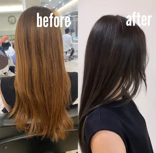 ロング カラー 店長/藤原 季矢のヘアスタイル