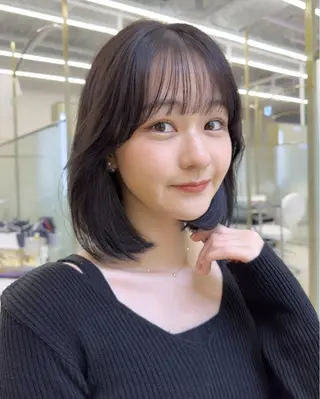 ミディアム COA  表参道所属・yume. COA GINZAのヘアスタイル