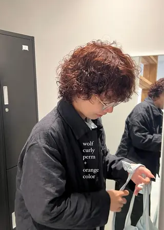 ショート パーマ/名古屋パーマ / コデラ ナナホのヘアスタイル