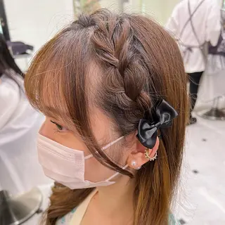 ヘアアレンジ 🌐カワイイ製造機 💖マチ🦋のヘアスタイル