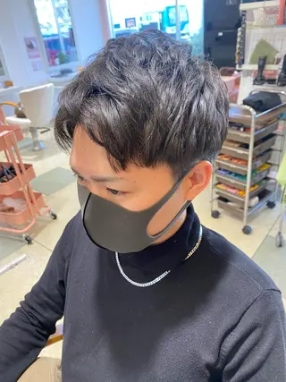 パーマ メンズ 💈豊橋メンズ専門 NO.1刑部七海💈のヘアスタイル