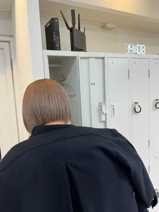 ショート カラー Stir Maison 大宮所属・ryuma/ボブ /透明感カラーのヘアスタイル