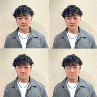 パーマ メンズ 茅ヶ崎パーマ特化/ スパイラル/ハルキのヘアスタイル