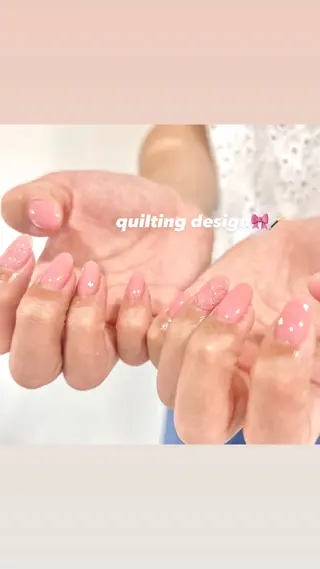 ネイル 🎀チーク/ちゅるん 🫧chisa🎀のネイルデザイン