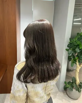 ロング FILMS Rei 透明感カラー/パーマのヘアスタイル