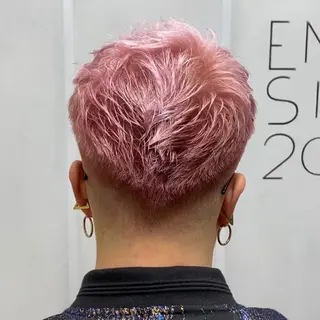 ショート カラー メンズ 🟢NEGi🟣 🫧髪質改善のヘアスタイル