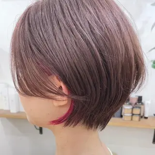 ショート カラー ショートヘア、ボブ こやさん　コヤマのヘアスタイル