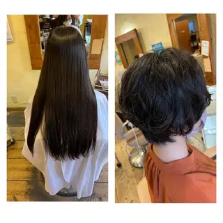 ショート 柘植 雅大のヘアスタイル