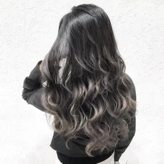 ロング カラー パーマ ヘアアレンジ メンズ キッズ ネイル マツエク・マツパ biscohair 髪にドラマを。のヘアスタイル