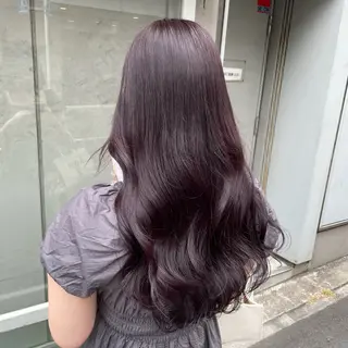 セミロング カラー 大人っぽ♡上品な暖色 ♡ブリーチなし♡のヘアスタイル