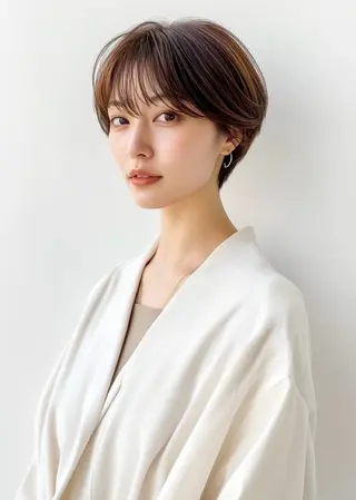 ショート 🫧似合わせショート ゴヤ🫧のヘアスタイル