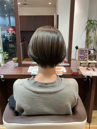 ショート イチゴ森下所属・🌟髪質 改善🌟のヘアスタイル