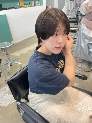 ショート カラー pole所属・【pole】 minaのヘアスタイル