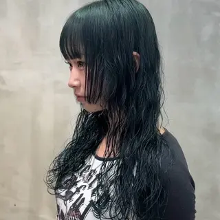 セミロング カラー The Path ARENのヘアスタイル