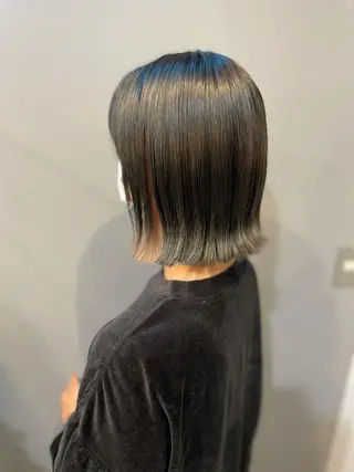 ショート 🌈ショートボブ⚪︎ 暖色🌈村山武史のヘアスタイル