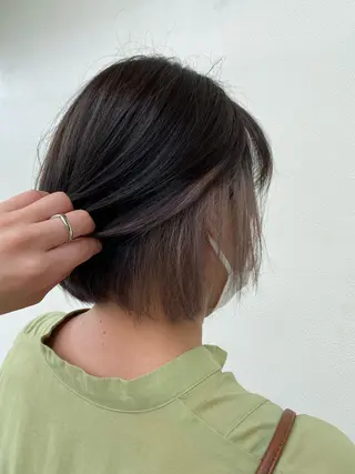 ミディアム 艶カラー/耳つぼ/ 渡辺奈緒のその他イメージ